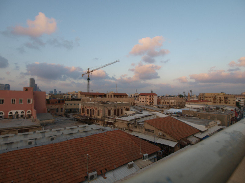 View of old a new Jaffa, mixed 