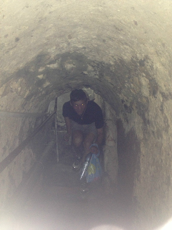 Underground passages in Jerusalem