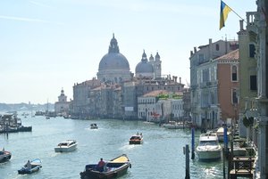 Venice from a bridge