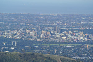 View from Mt Lofty