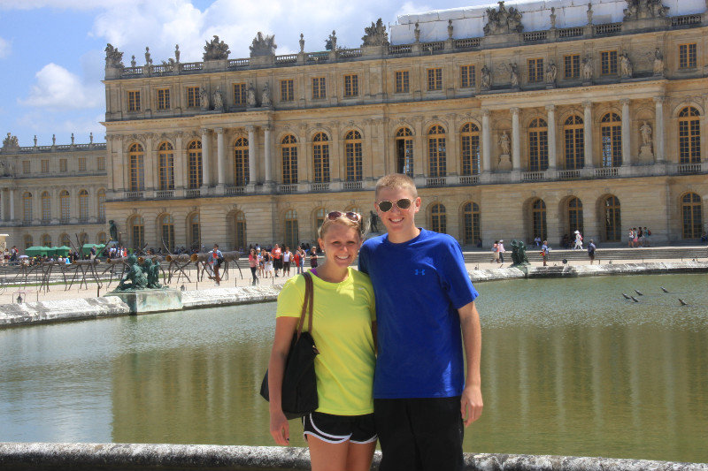 Versailles On Hot Sunny Day
