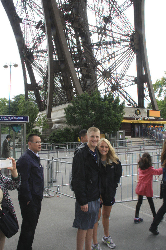 Under Leg Of Eiffel Tower