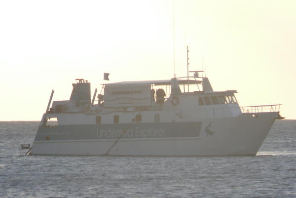 The "Undersea Explorer" at sunset