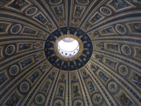 Inside of the dome