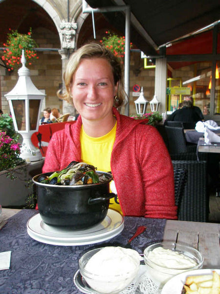 Holly and a Pot of Mussles