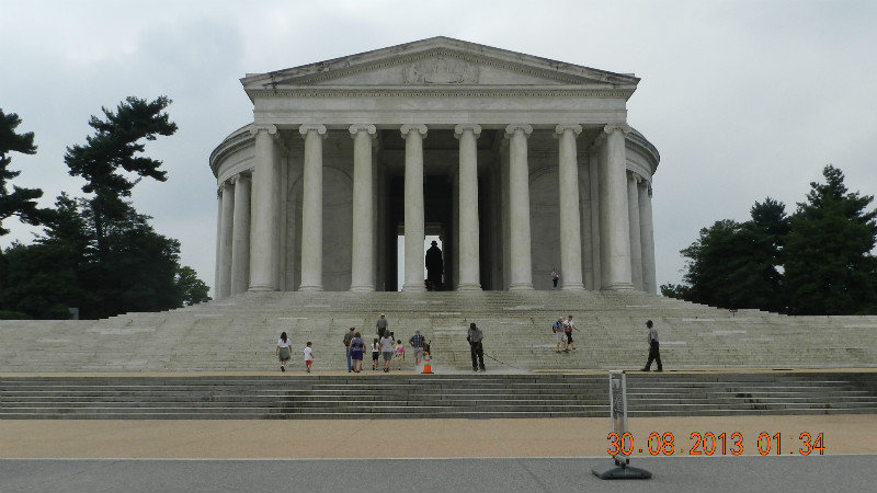 Jefferson's memorial  - front