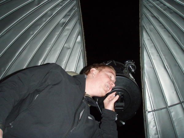 Checking out the stars
