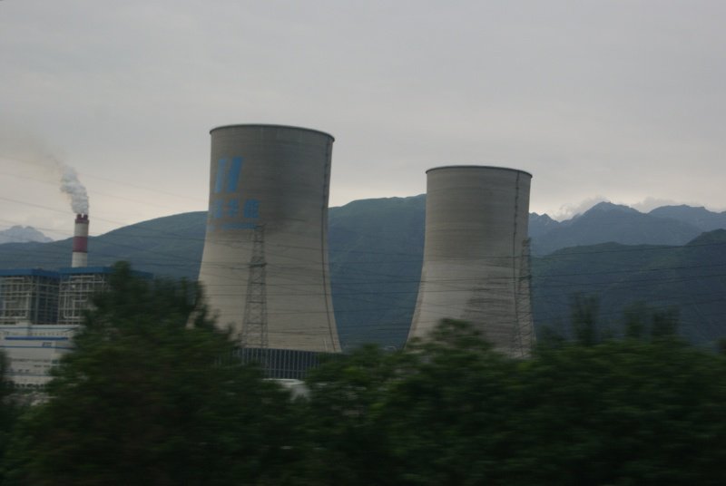 One of the factories we passed