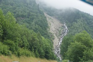 Swiss waterfall