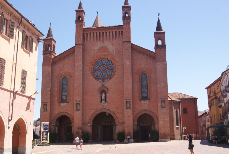 One of the many churches in Alba