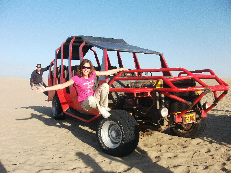 Tour en buggy dans les dunes