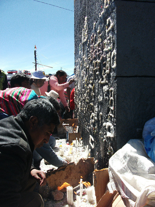 Culte religieux de Peruviens et Boliviens