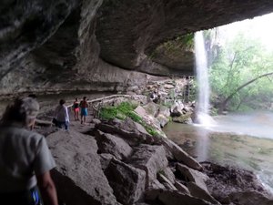 Hamilton Cave Waterfall