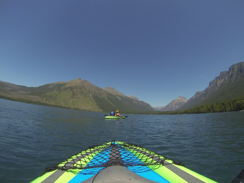 Lake McDonald kayak trip
