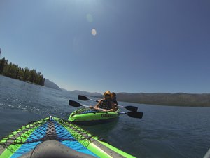 GoPro image of our kayak trip