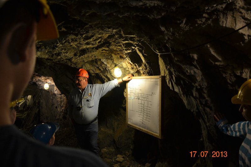 Bob, our retired miner guide