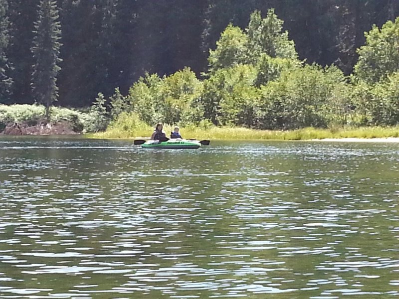 Kayaking the Priest Lake Thoroughfare