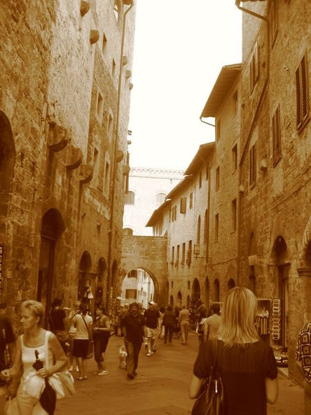 The Medival Town of San Gimignano