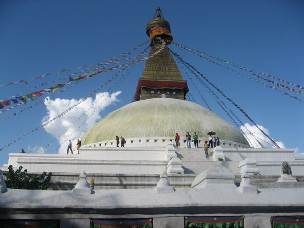 Buddanath Buddhist Temple in Kathmandu