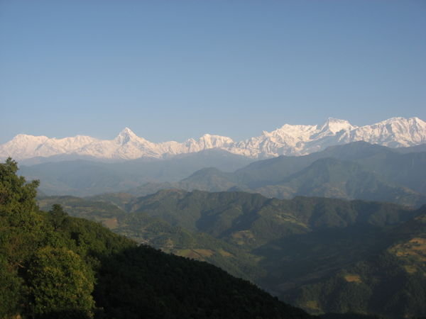 The Annapurna Mountain Range