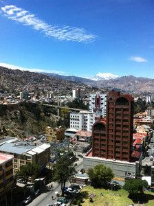 La Paz city centre