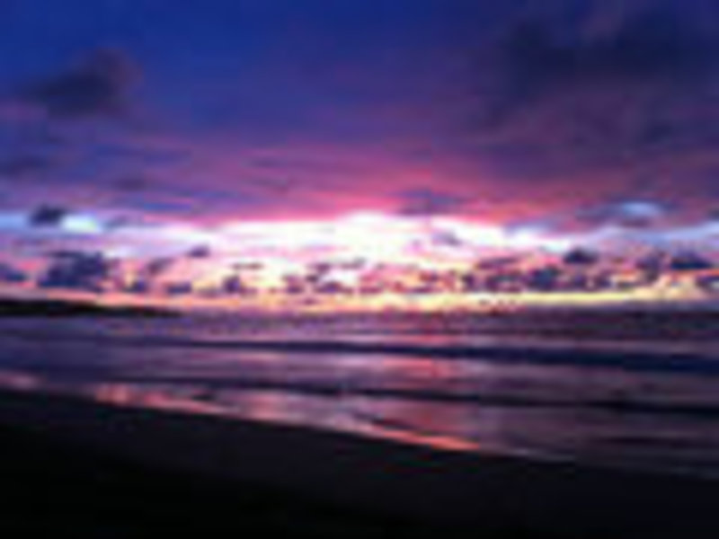 Tamarindo beach sunset