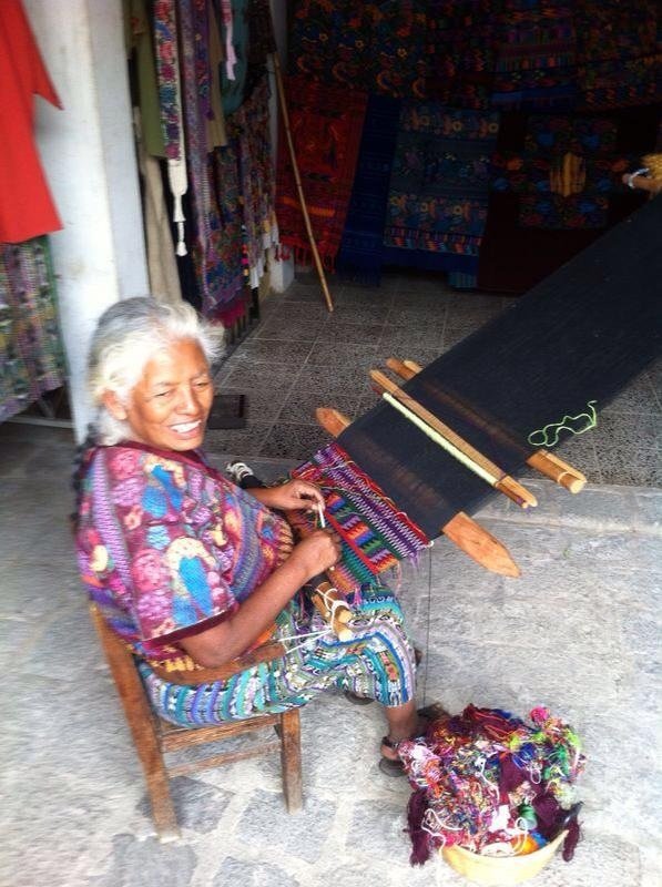 Local weaving traditional cloth