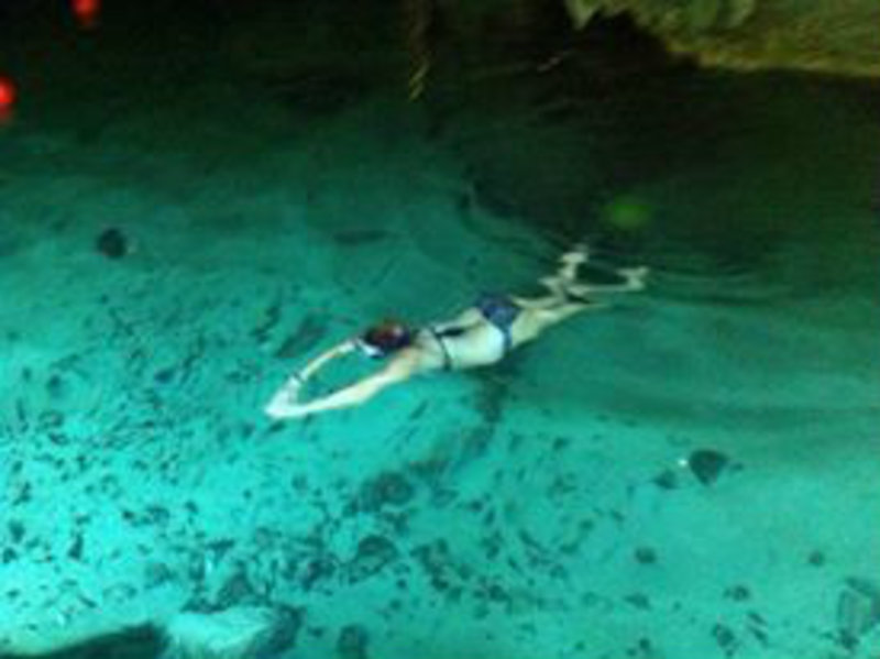 Snorkeling in the Grand Cenote