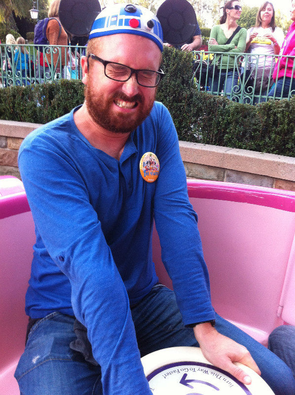 You always have to go on the teacups