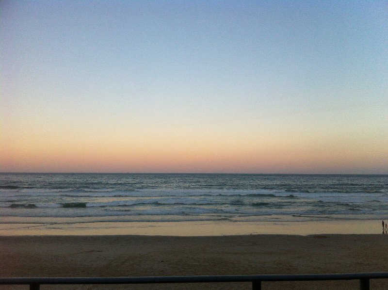 Sunset on Coolum beach