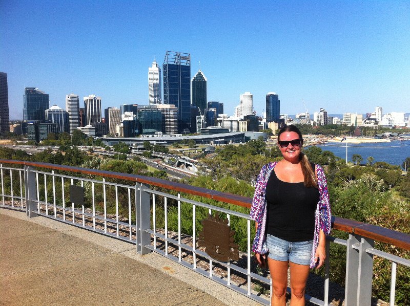 View of Perth city