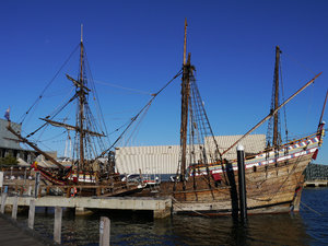Ships Ahoy in Fremantle Harbour