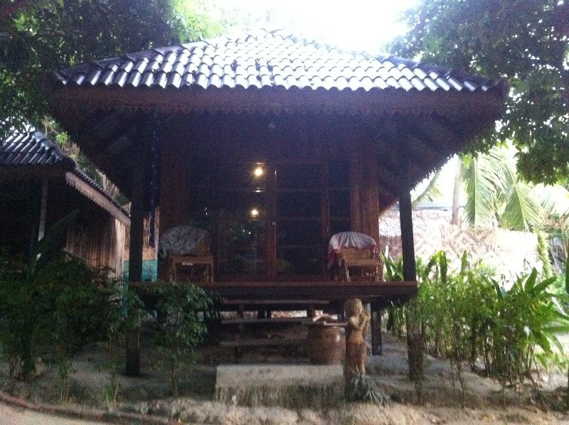 Our bungalow in the forest