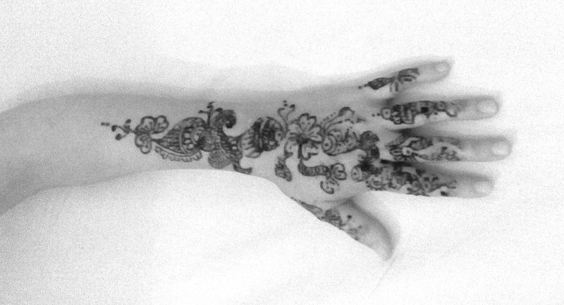 My traditional, beautiful henna tattoo