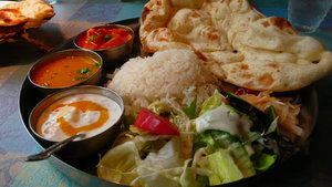 Indian Thali meal