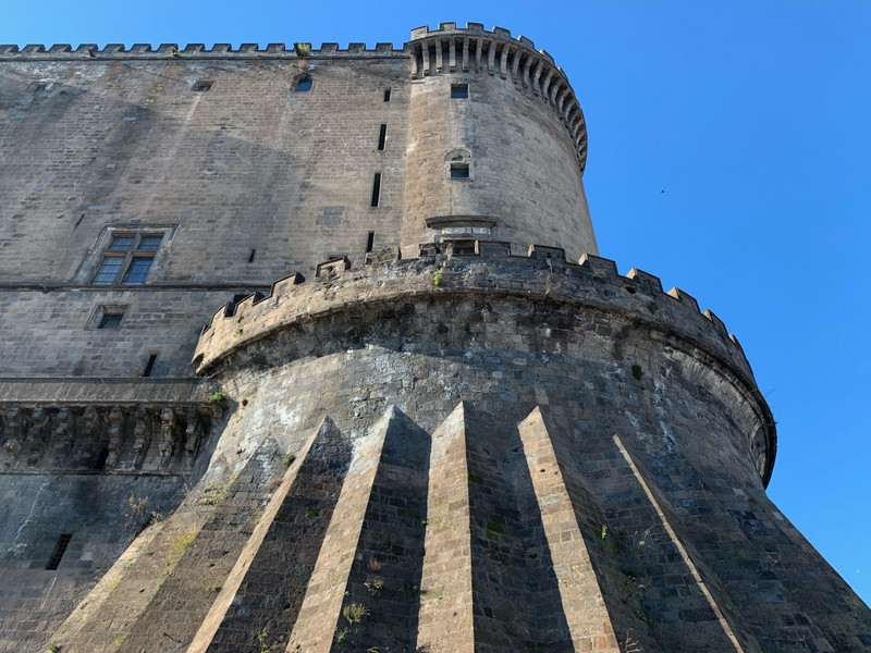 Naples Castle Closeup.