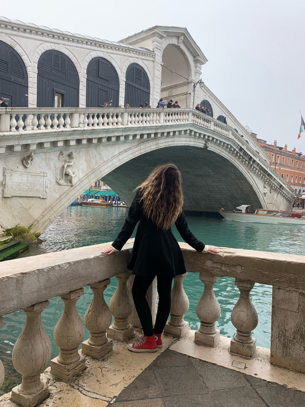 Admiring Venice.