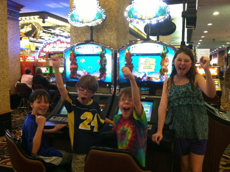 Kids like casinos