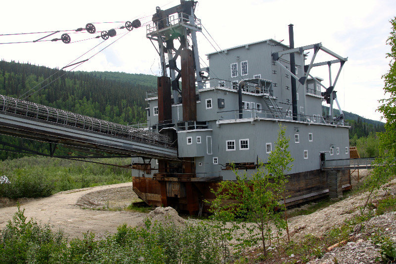 Tailings end of Gold Dredge #4