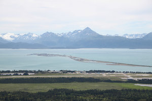 The Homer Spit from Skyline Drive