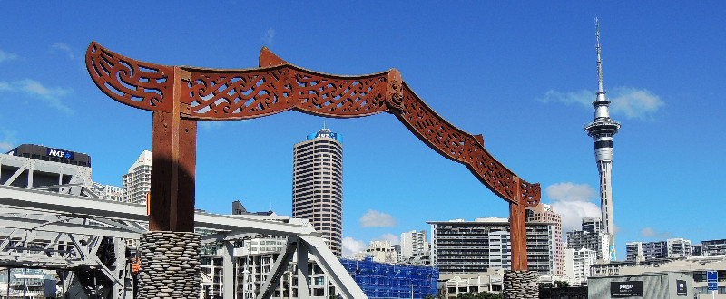 Hafenviertel von Auckland