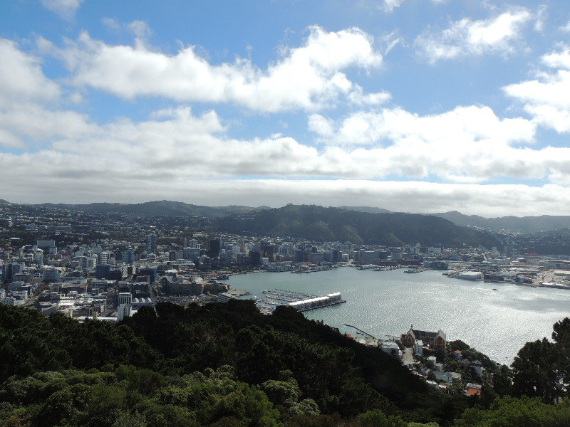 Der Blick vom Mt. Victoria auf Wellington
