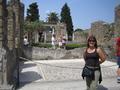 In the middle of Pompeii