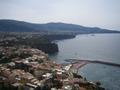 View from our hotel in Sorrento