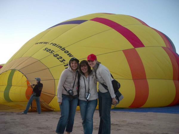 Jenny, Myself & Anna Before Ballooning