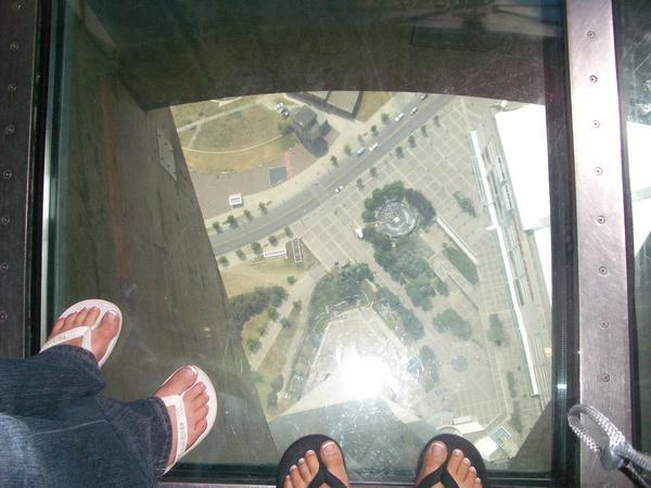 View Down From CN Tower 