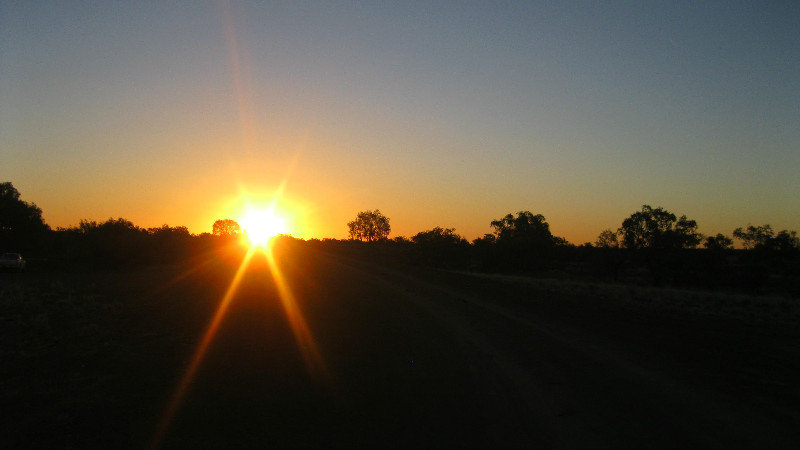 another perfect sunset in the outback