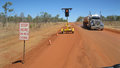 the vast outback roads