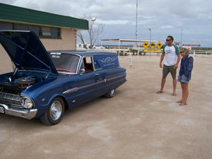 he bought the car in tassie to take to wa