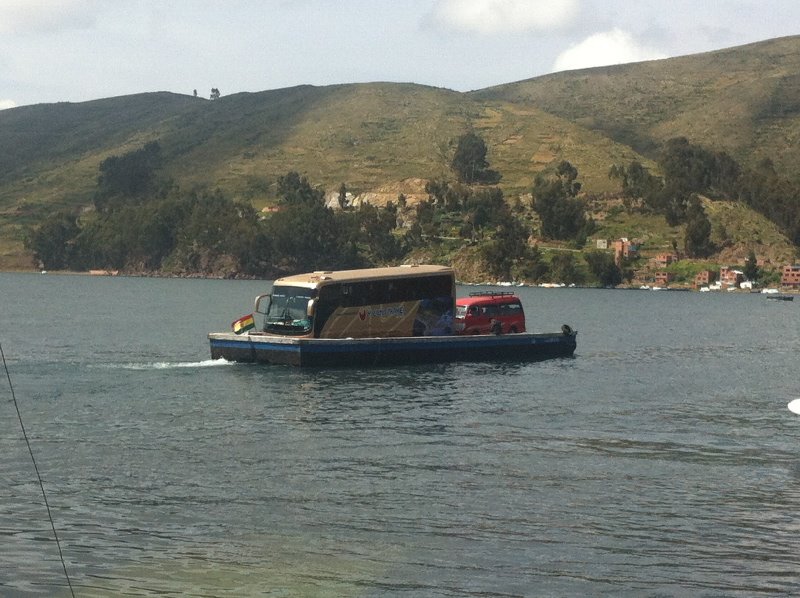 Ferry across the lake